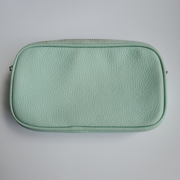 Coach Pebbled Leather Mini-bag Seaglass Green - Picture 2 of 9